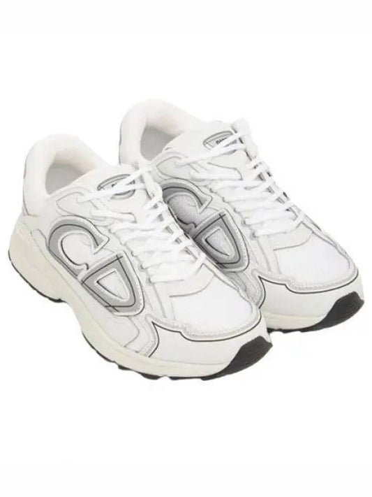 B30 Mesh Technical Fabric Low Top Sneakers White - DIOR - BALAAN 2