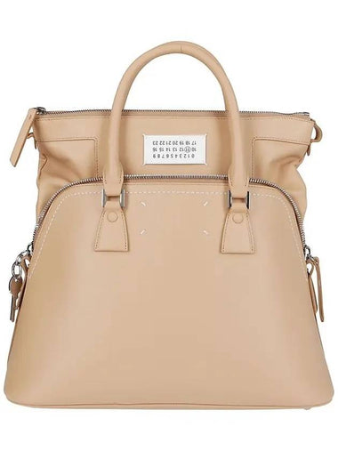 5AC Medium Tote Bag Beige - MAISON MARGIELA - BALAAN 1