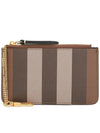 Check Motif Card Wallet Brown - BURBERRY - BALAAN 2