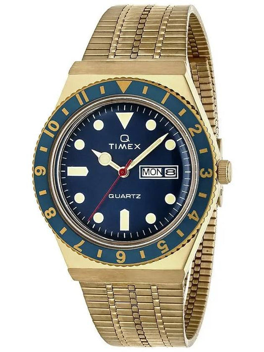 Q Timex Reissue 38mm Stainless Steel Bracelet Watch Gold - TIMEX - BALAAN 2