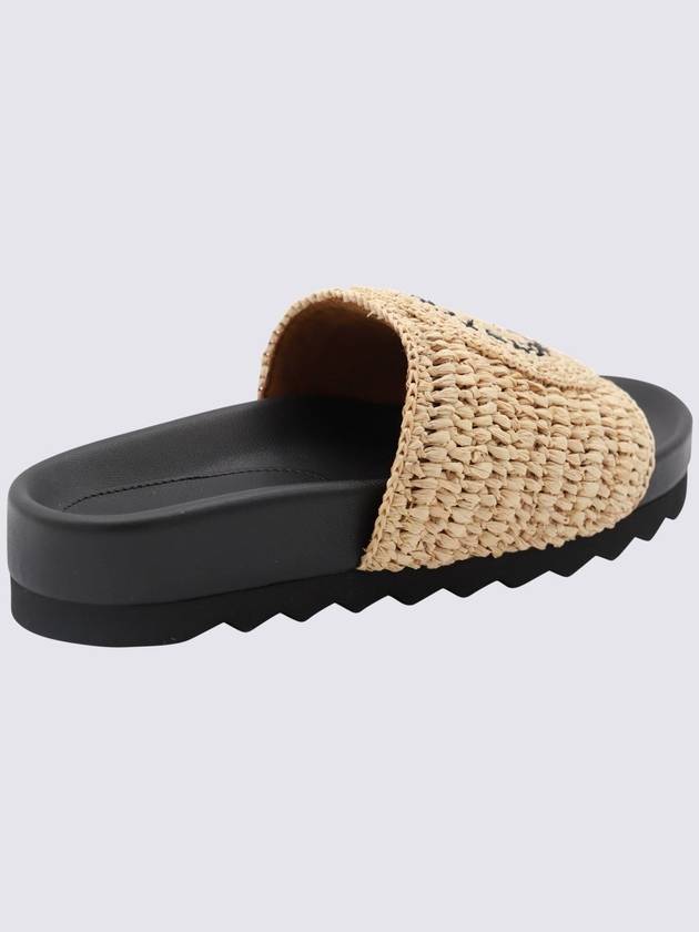 Elyse raffia slides 810387AFACL0 - STELLA MCCARTNEY - BALAAN 5