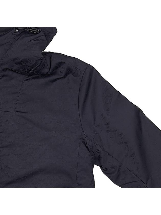 All over jacquard hooded jacket 8N1BN4 1NHQZ F052 - EMPORIO ARMANI - BALAAN 5
