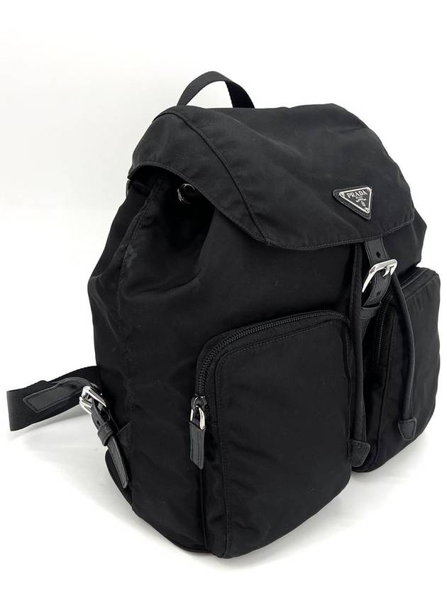 Re nylon triangle logo medium backpack 1BZ005 - PRADA - BALAAN 4