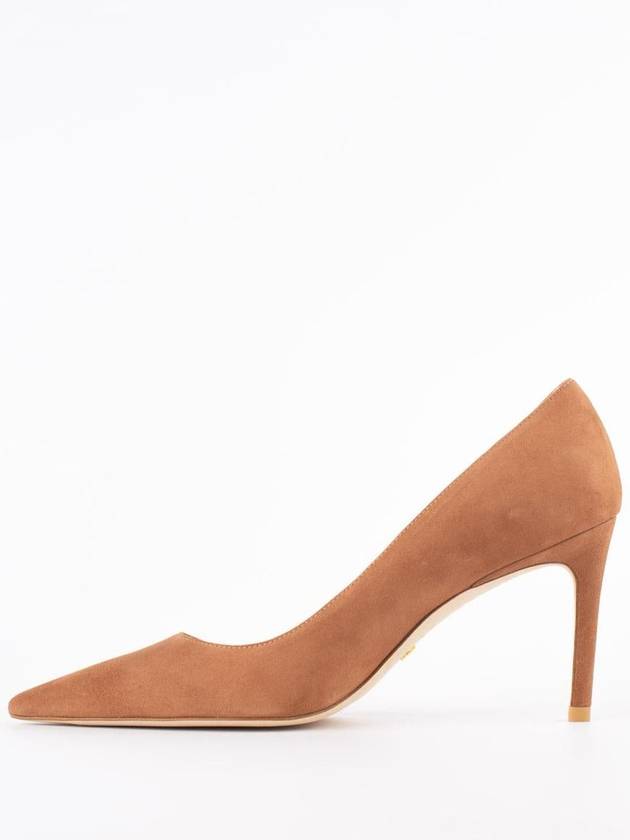 Stuart Weitzman Powder Suede Pumps - STUART WEITZMAN - BALAAN 3