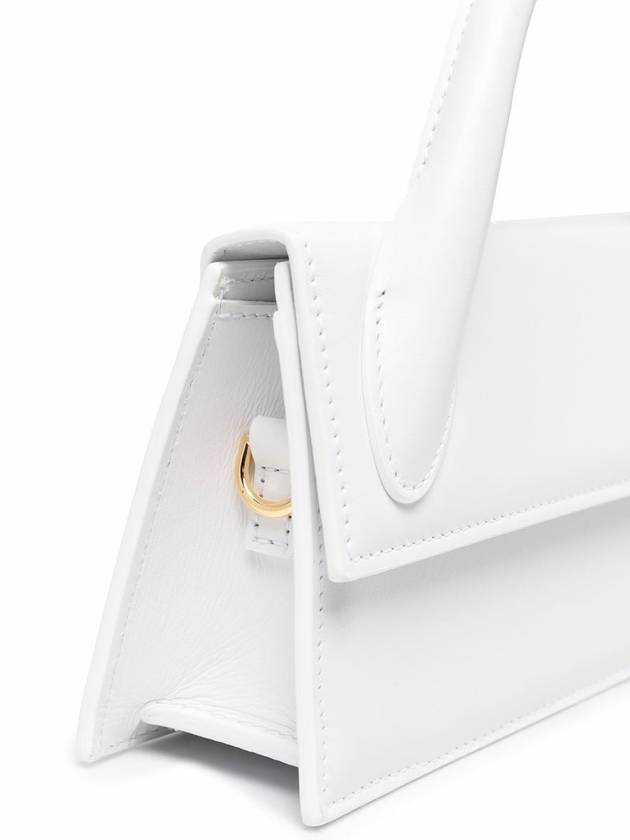 Le Chiquito Leather Tote Bag White - JACQUEMUS - BALAAN 7