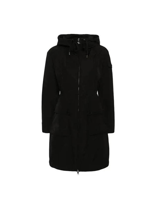 Learte Parka Coat Black - MONCLER - BALAAN 1