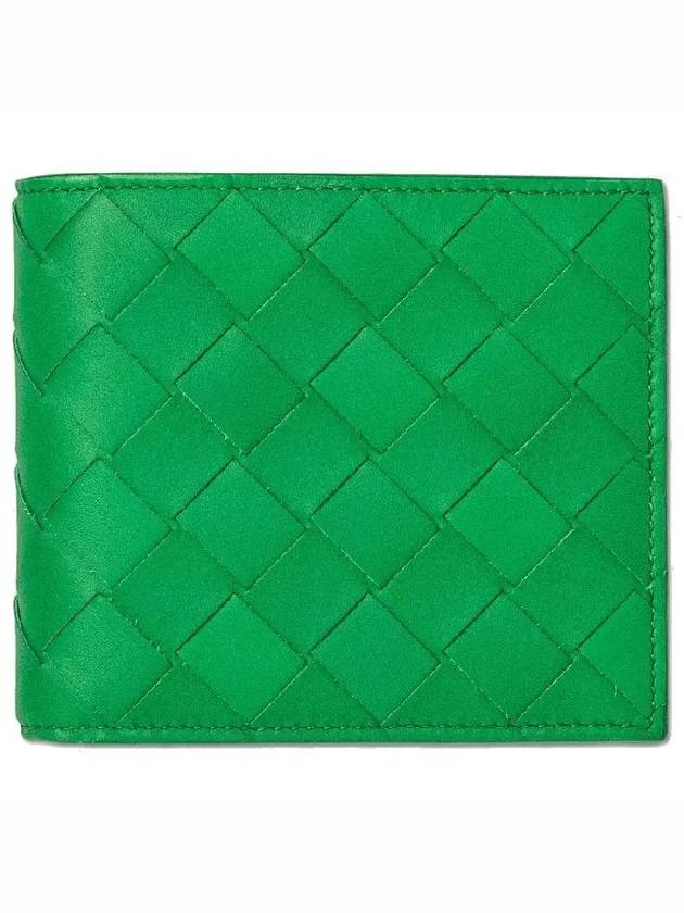 Intrecciato Bifold Half Wallet Green - BOTTEGA VENETA - BALAAN 2