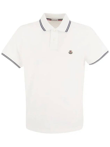 Polo T shirt White 8A000 25 84556 001 - MONCLER - BALAAN 1