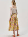 Painting Flower Cotton Mermaid Skirt_Yellow - SORRY TOO MUCH LOVE - BALAAN 4