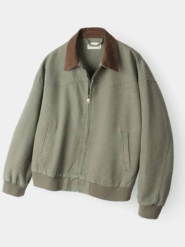 VTG washed blouson khaki - INDUST - BALAAN 3