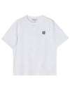 Bold Fox Head Patch Short Sleeve T-Shirt White - MAISON KITSUNE - BALAAN 4