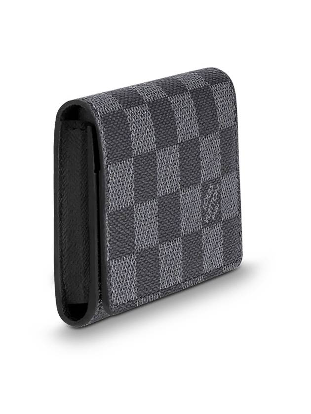 Damier Graphite Envelope Business Card Wallet Black - LOUIS VUITTON - BALAAN 3