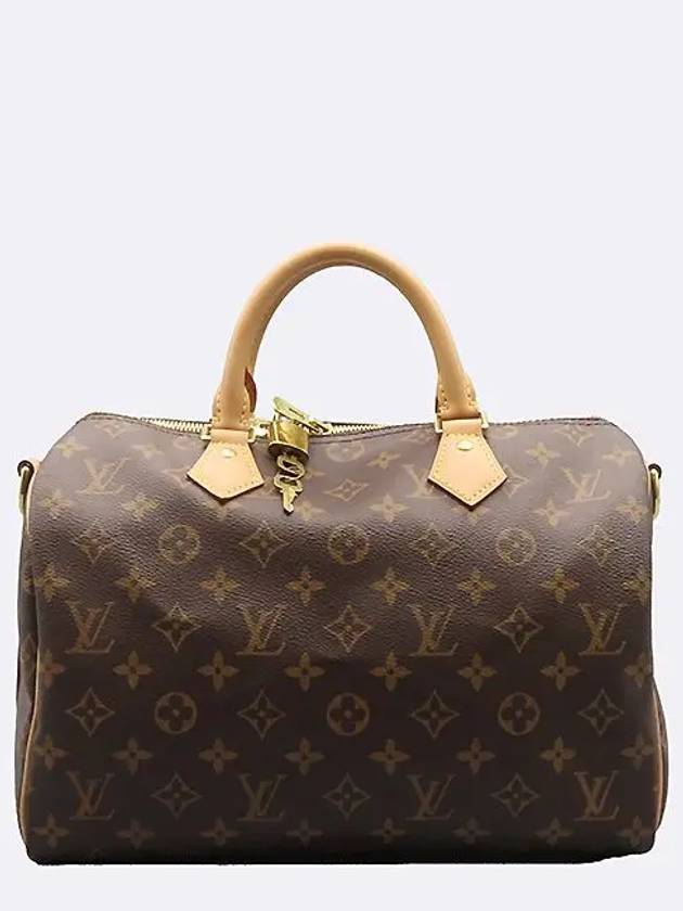 M41112 Monogram Canvas Bandouli re New Speedy 30 Tote Bag Shoulder Strap 2WAY - LOUIS VUITTON - BALAAN 2