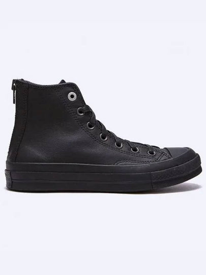 Chuck 70 Leather Zip Black A08159C - CONVERSE - BALAAN 2