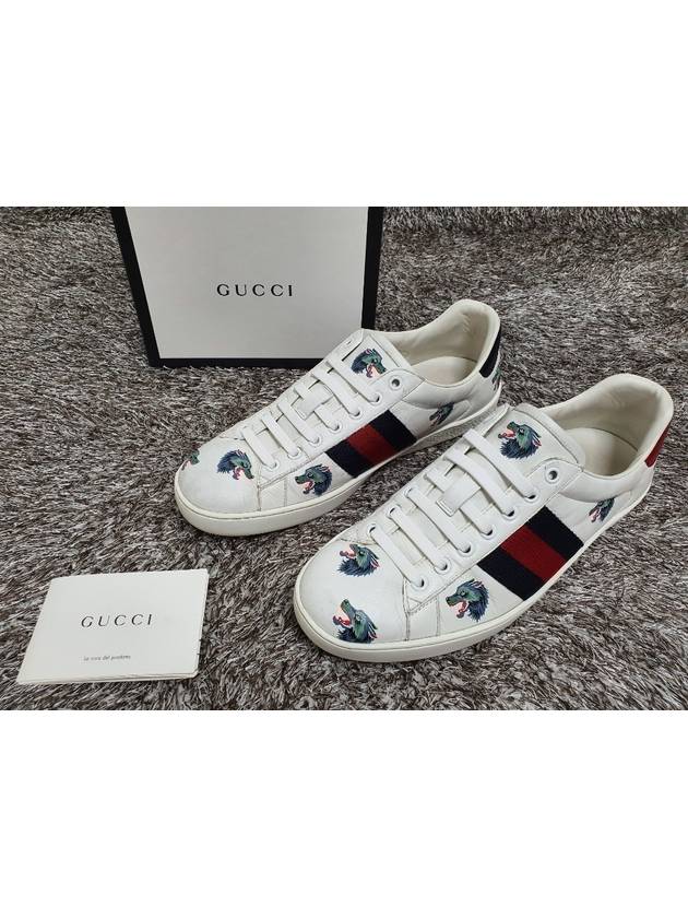 Wolf Print Sneakers 6 250 - GUCCI - BALAAN 2