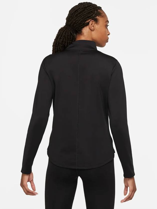 Women's Therma-Fit One Long Sleeve T-Shirt Black - NIKE - BALAAN 3