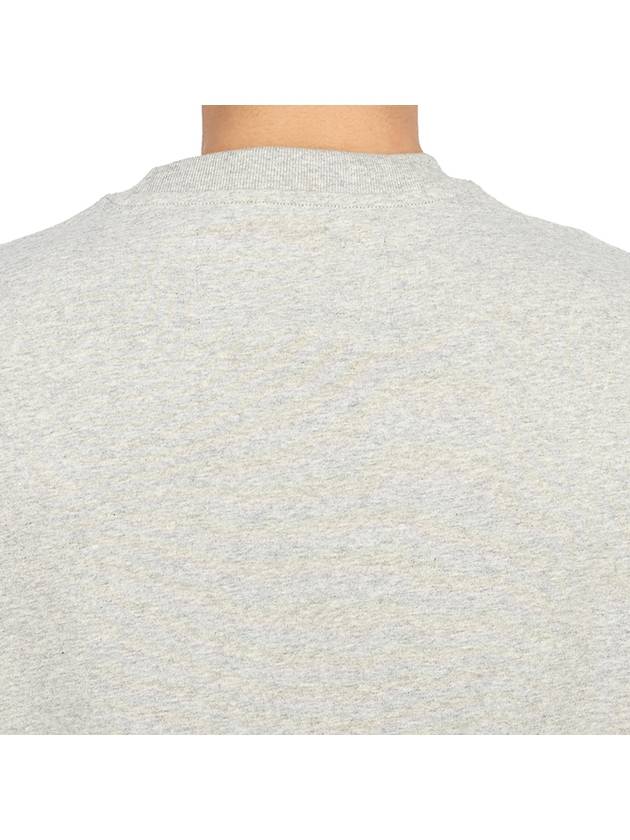 Fox Head Patch Crew Neck Long Sleeve T-Shirt Grey - BARBOUR - BALAAN 8