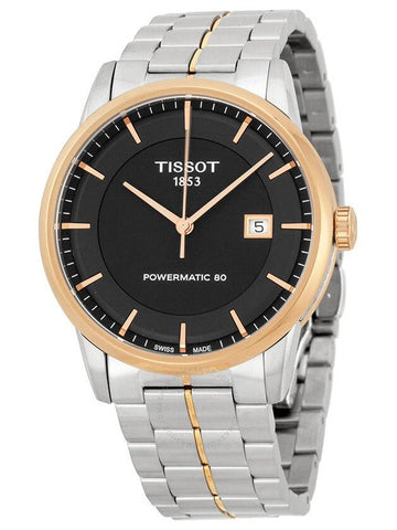 Tissot Powermatic 80 Black Dial Men's Watch T0864072205100 - TISSOT - BALAAN 1