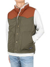 Men's Reversible Bivy Down Vest Green - PATAGONIA - BALAAN 3