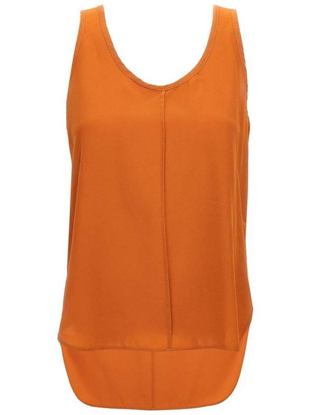 Nude Silk Tank Top - NUDE - BALAAN 1