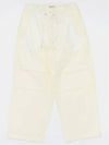 Relaxed Fit Track Pants White - ACNE STUDIOS - BALAAN 3