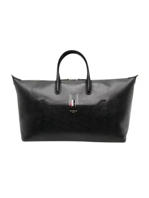 Pebble Grain Medium Duffel Bag Black - THOM BROWNE - BALAAN 2