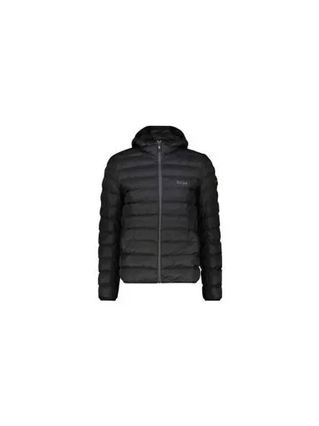 Logo Down Puffer Padding Jacket Black - HUGO BOSS - BALAAN 2