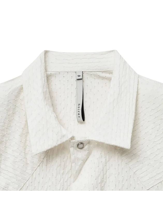 Classic Cotton Regular Long Sleeve Shirt White - NOIRER - BALAAN 5