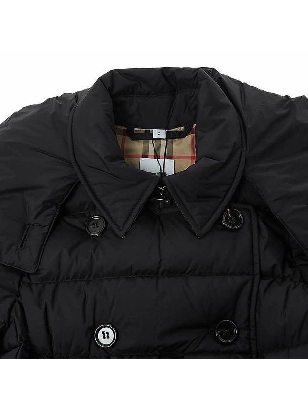 Detachable Hoodie Puffer Coat Padded Black - BURBERRY - BALAAN 10