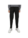 Gabardine Slim Fit Straight Pants Black - PRADA - BALAAN 2