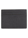 Monogram Caviar Leather Card Wallet Black - SAINT LAURENT - BALAAN 3