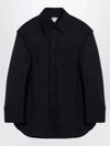 Cotton Twill Shirt Dark Knight 794229V2T101177 - BOTTEGA VENETA - BALAAN 2