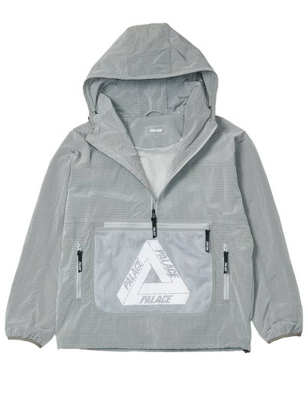 Mesh Pocket Shell Jacket Gray - PALACE - BALAAN 1