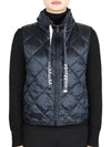 Tregit Water Repellant Technical Canvas Vest Navy - MAX MARA - BALAAN 3