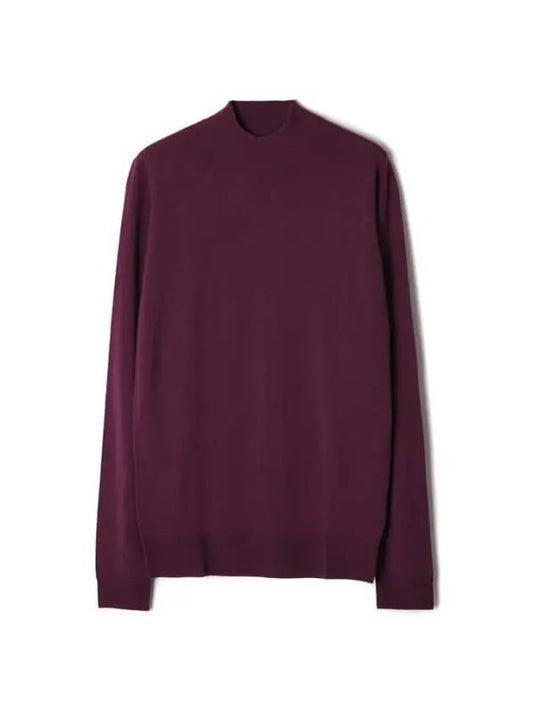 Harcourt purple Harcourt turtleneck knit - JOHN SMEDLEY - BALAAN 1