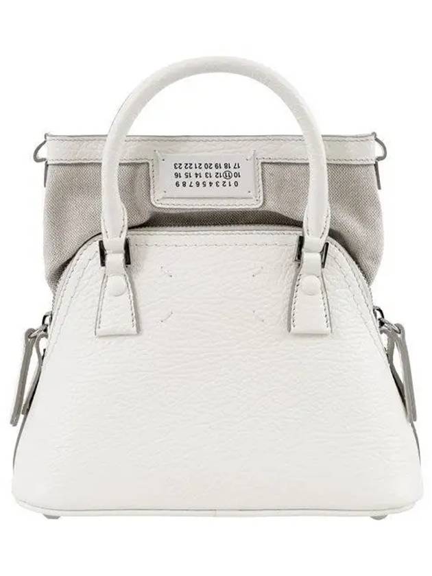 5AC Classique Micro Tote Bag White - MAISON MARGIELA - BALAAN 2