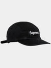 Washed Chino Twill Camp Cap Hat Black FW24H7 - SUPREME - BALAAN 2