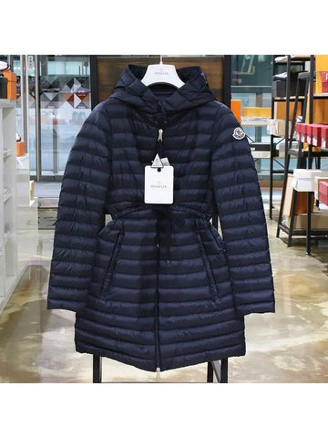 BARBEL Long Goose Down Navy 1C10100 - MONCLER - BALAAN 1