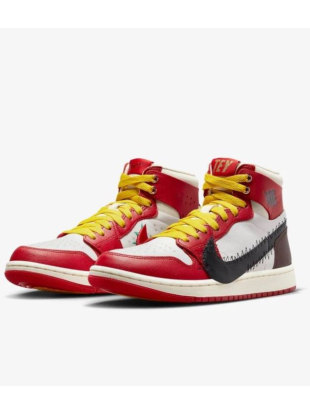 Jordan 1 x Teyana Taylor Zoom Comfort 2 High-Top Sneakers - NIKE - BALAAN 4