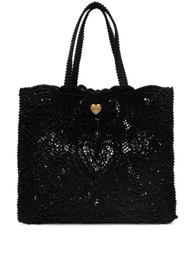 Beatrice Lace Large Tote Bag BB6957AW717 - DOLCE&GABBANA - BALAAN 1