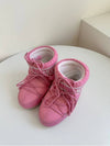 Icon Low Nylon Snow Boots Pink - MOON BOOT - BALAAN 5