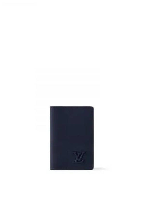 Wallet Pocket Organizer Navy Blue M11489 - LOUIS VUITTON - BALAAN 1