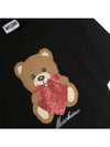 Kids Teddy Bear T Shirt H4M02TLBA11 60100 Italian - MOSCHINO - BALAAN 3