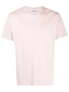 Marina Logo Short Sleeve T-Shirt Indie Pink - STONE ISLAND - BALAAN 2