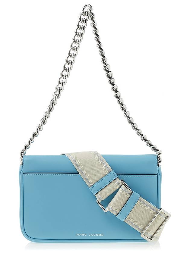 J Marc Logo Chain Shoulder Bag Blue - MARC JACOBS - BALAAN 4