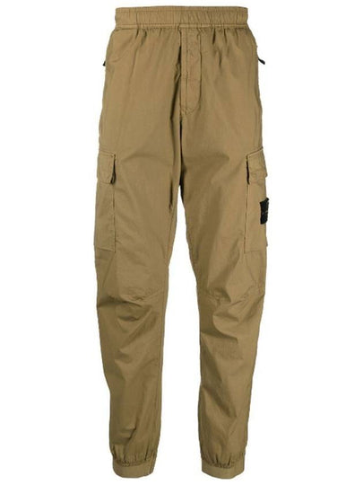 Wappen Patch Cargo Track Pants Brown - STONE ISLAND - BALAAN 2