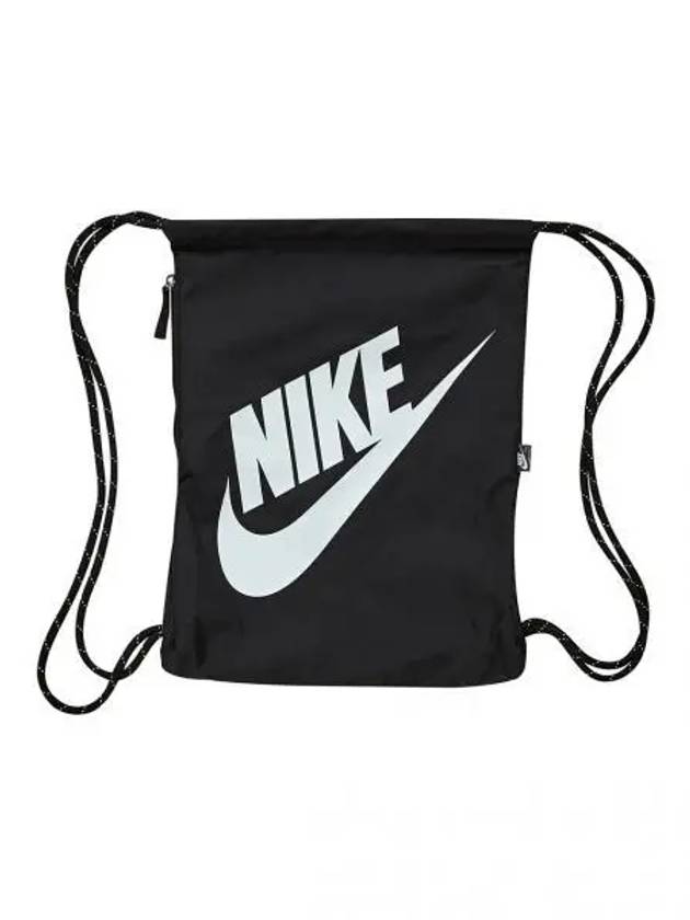 Heritage Drawstring Gymsack Black - NIKE - BALAAN 2