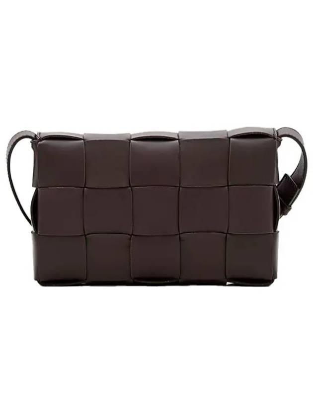 Intrecciato Cassette Cross Bag Fondente - BOTTEGA VENETA - BALAAN 4