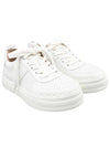 Lauren Lace Up Low Top Sneakers White - CHLOE - BALAAN 4