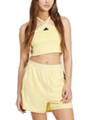 adidas Tiro 3S Triangle Tank Top Cream Yellow IX3727 - ADIDAS - BALAAN 1